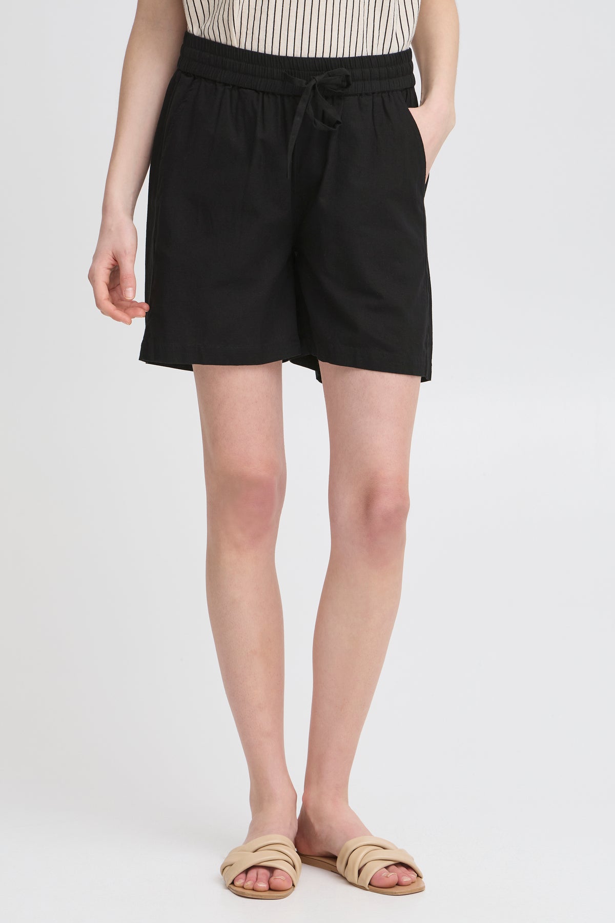 Fransa Maddie Shorts 1 Sort