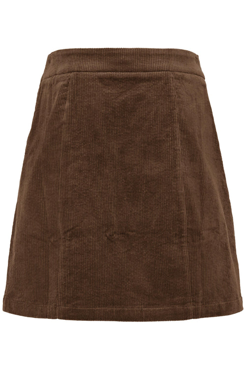Fransa Mitty Nederdel 1 Rain Drum Brun