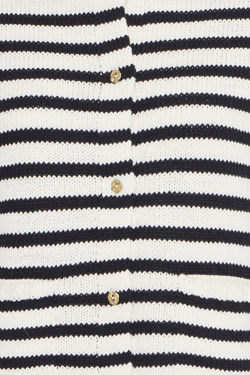 Fransa Banja Cardigan 1 Sort Mix