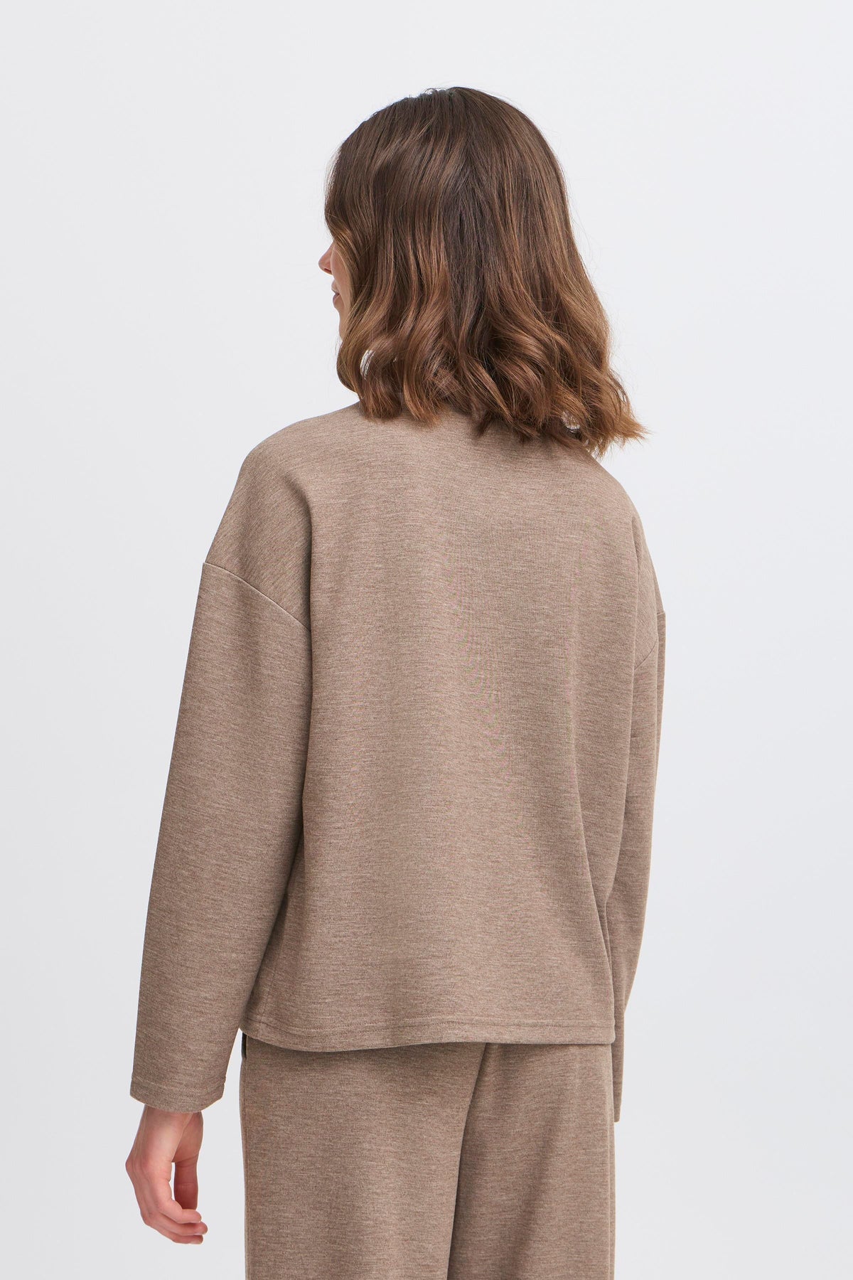 Fransa Izabella 1 Pullover Taupe Brun