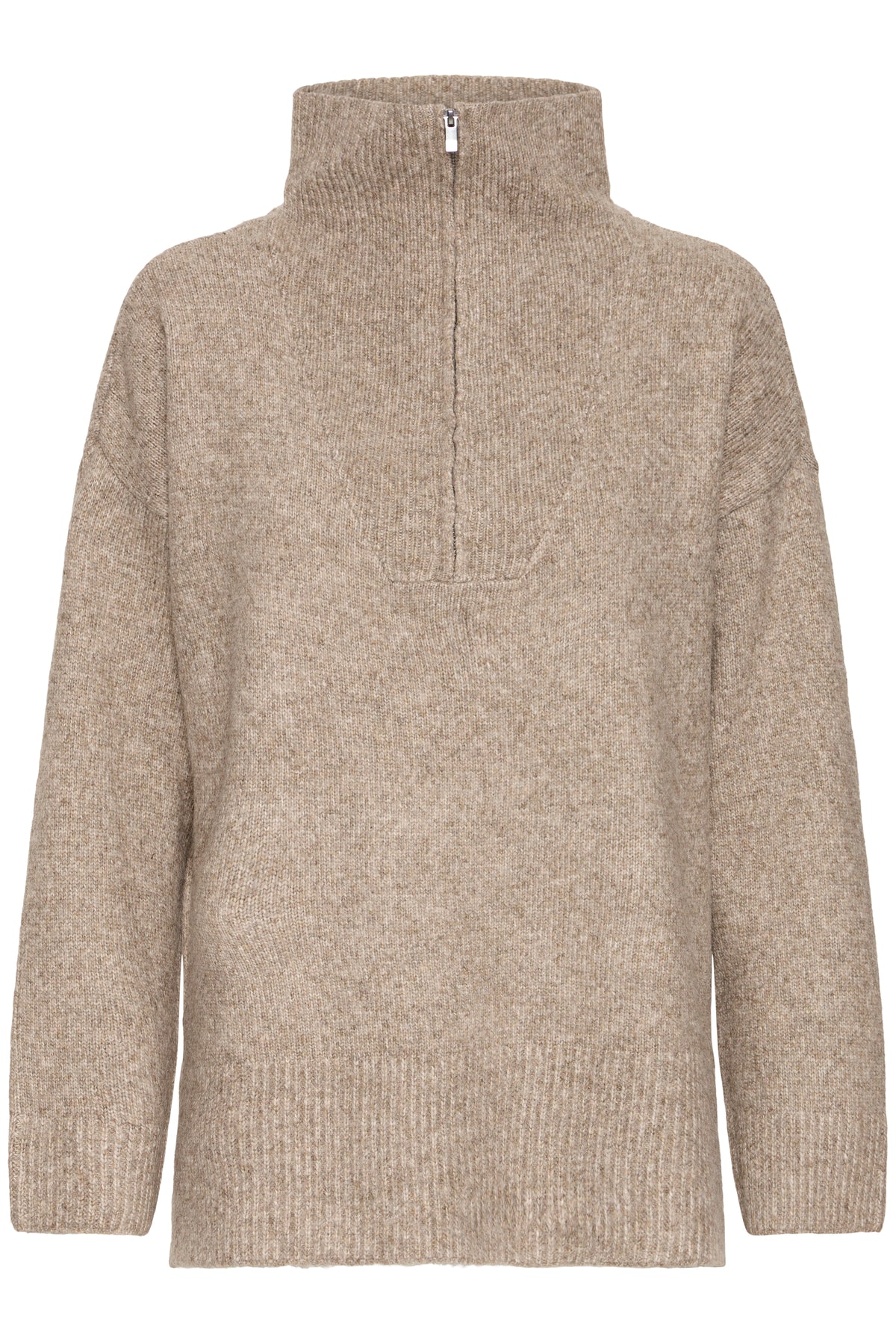 Fransa Gigi 2 Pullover Falcon Melange Brun