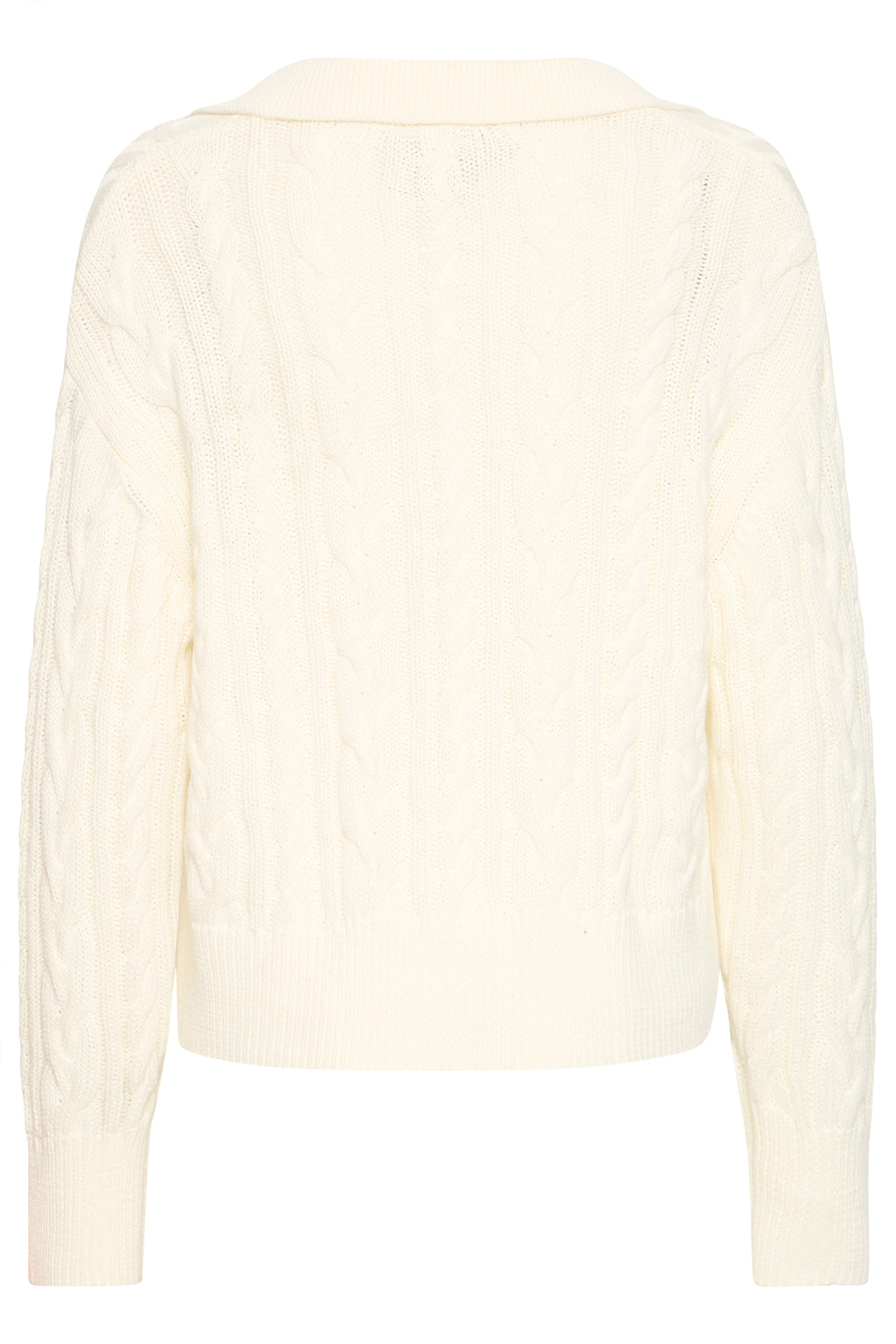 Fransa Vivian Pullover 1 Whisper Hvid