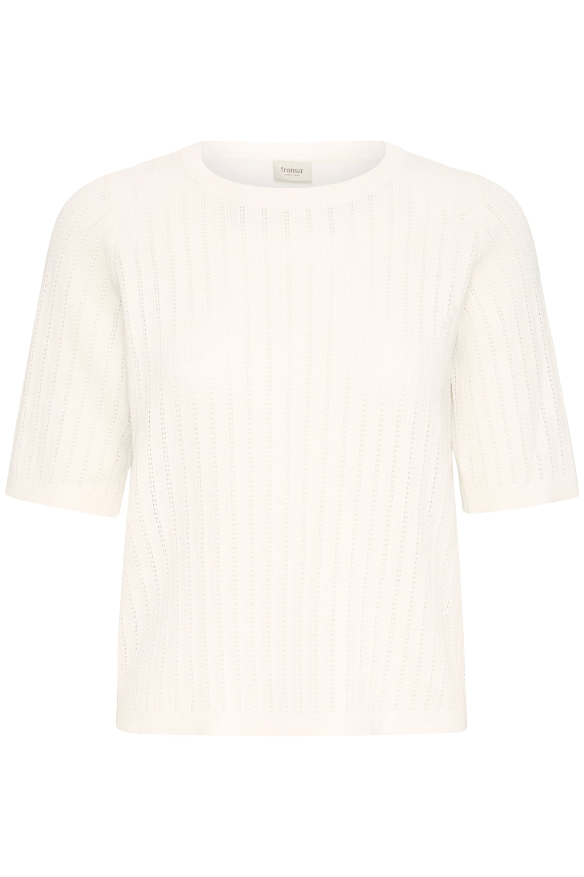 Fransa Cammy Pullover 1 Whisper Hvid