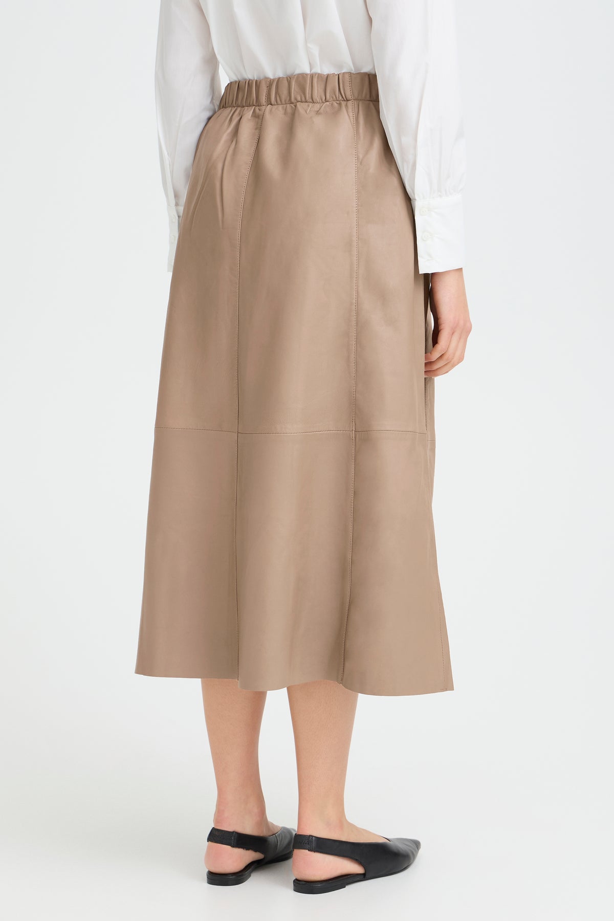 Fransa Lex Nederdel Pine Bark Brun