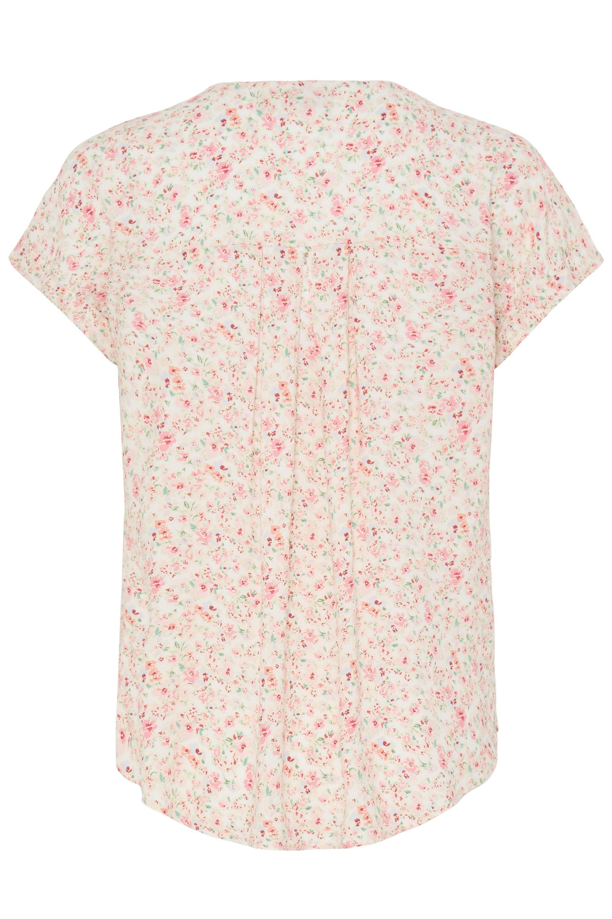 Fransa Heat Bluse 3 Blomster Boho Pink