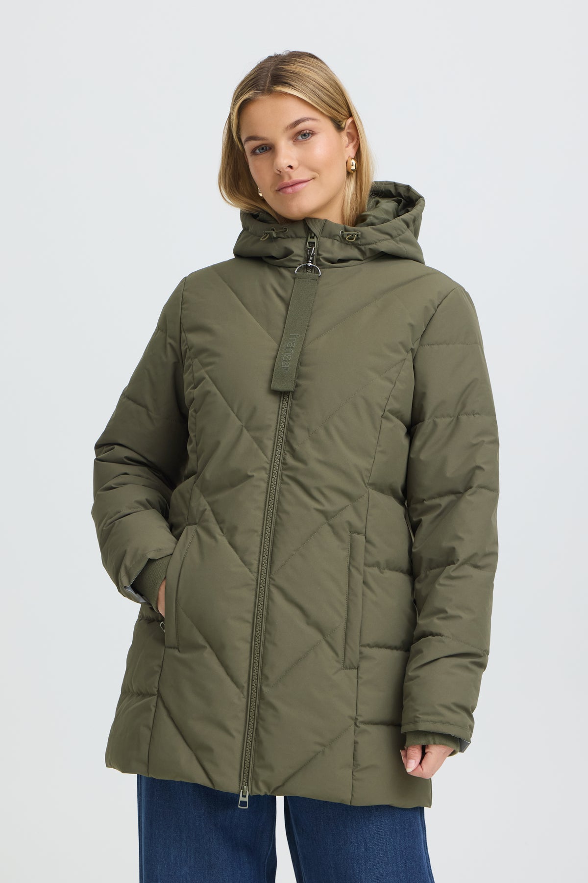 Fransa Maise 5 Jakke Grape Leaf Grøn