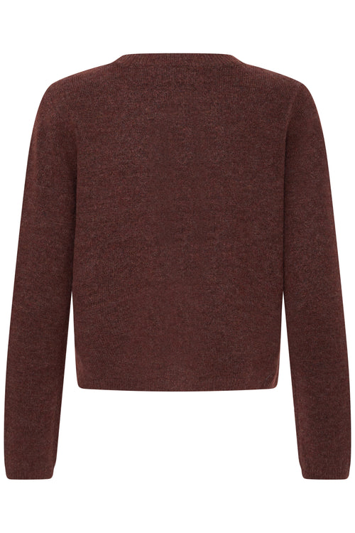 Fransa Ellis Cardigan 2 Rum Raisin Brun