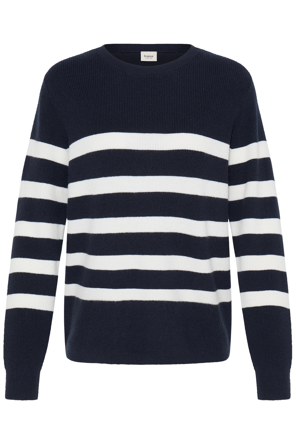 Fransa Maria Pullover 1 Salute Stribet Blå