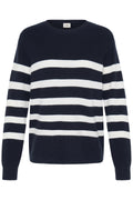 Fransa Maria Pullover 1 Salute Stribet Blå
