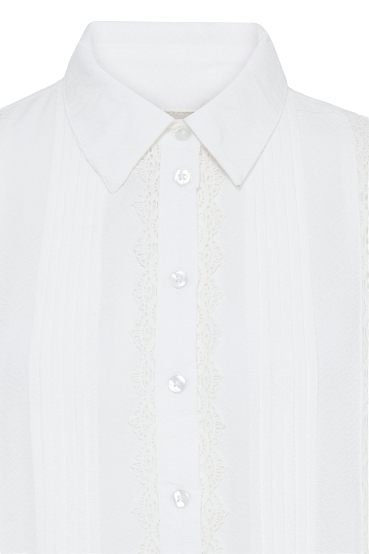Fransa Cajsa Skjorte 1 Blanc De Blanc Hvid