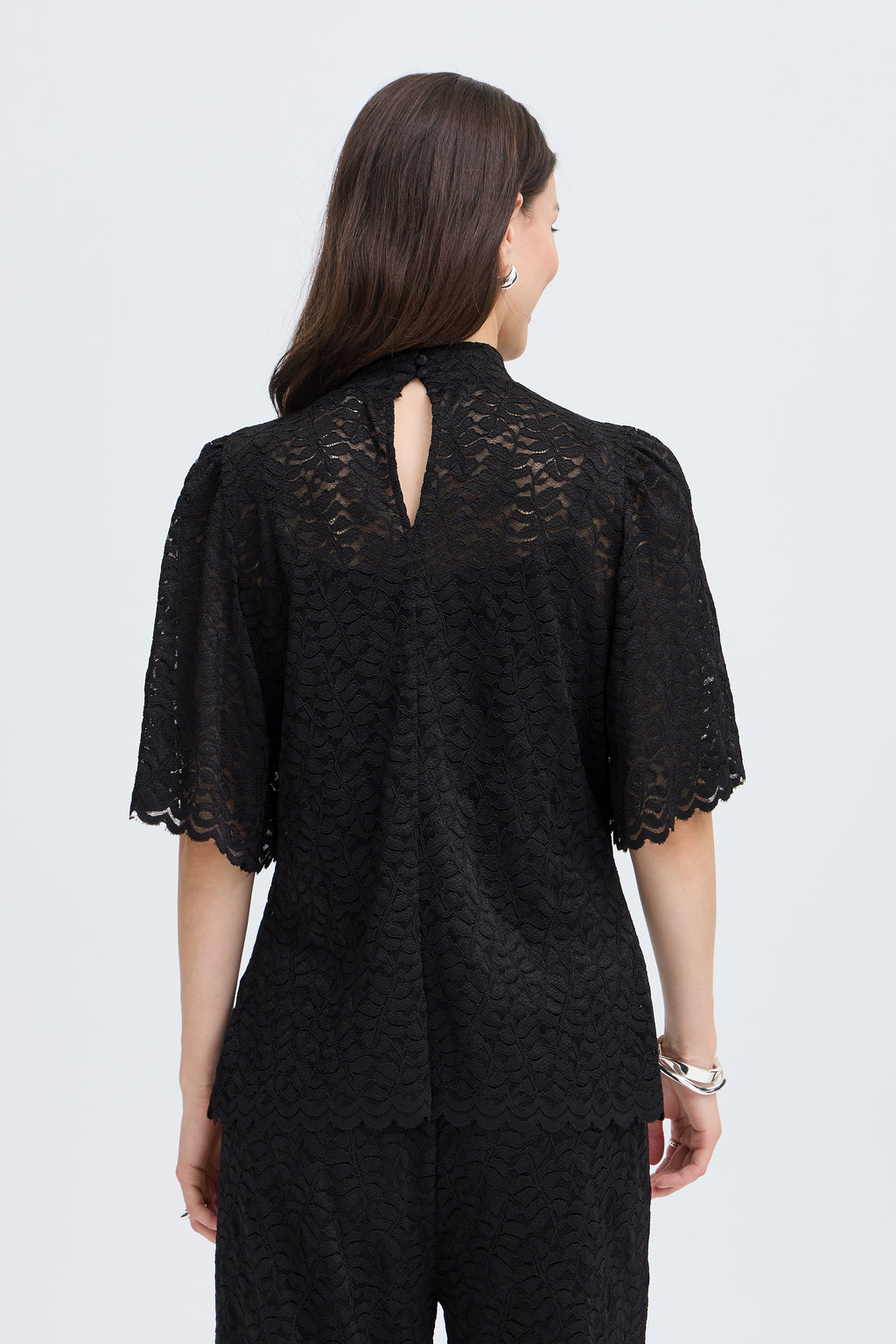 Fransa Amelia Bluse 1 Meteorite Sort
