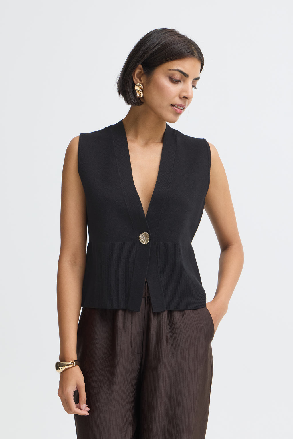 Fransa Sally Vest 3 Meteorite Sort