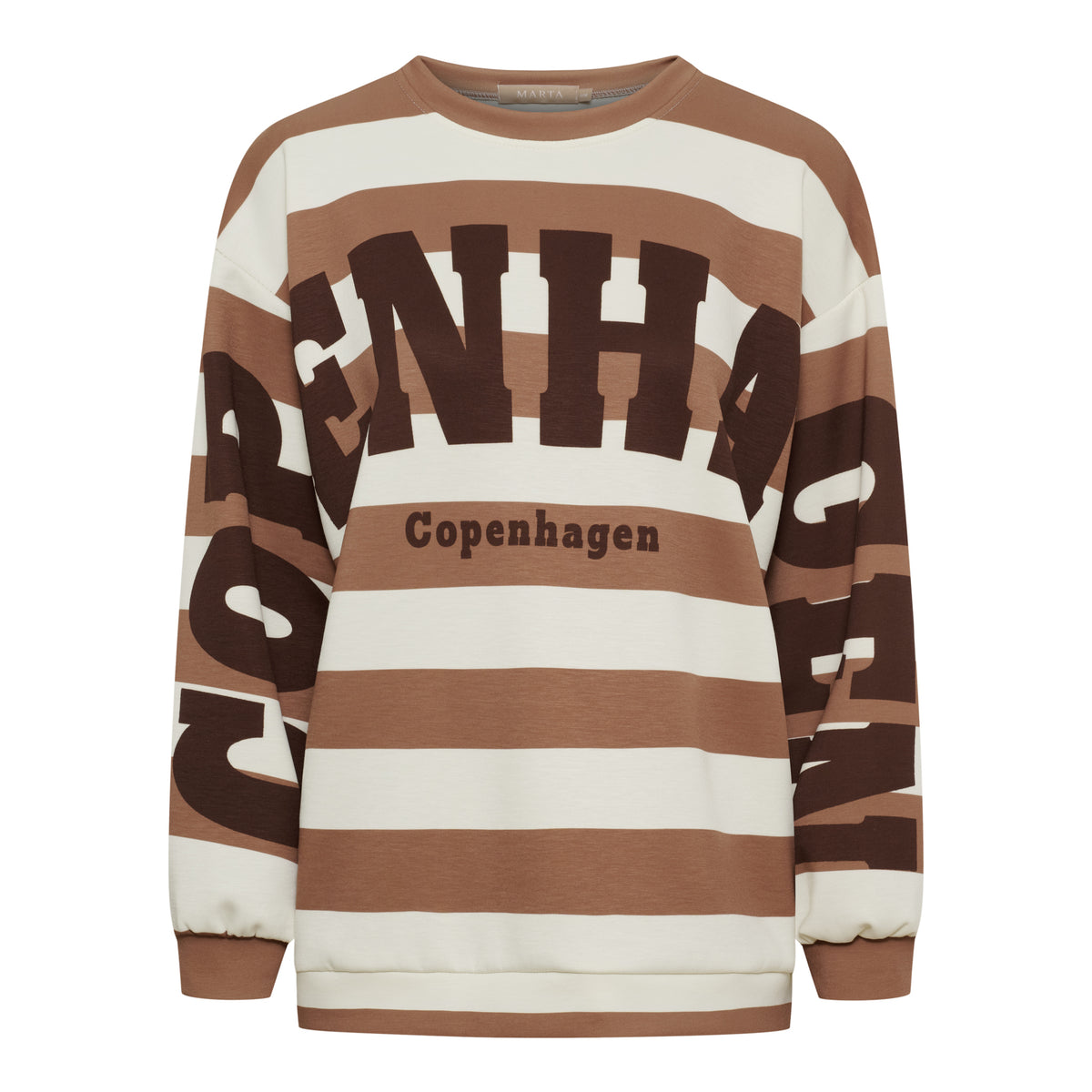 Marta Du Chateau Nerina Sweatshirt Camello Moro Brun