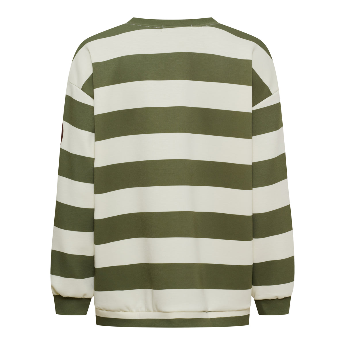 Marta Du Chateau Nerina Sweatshirt Military Grøn Moro Brun