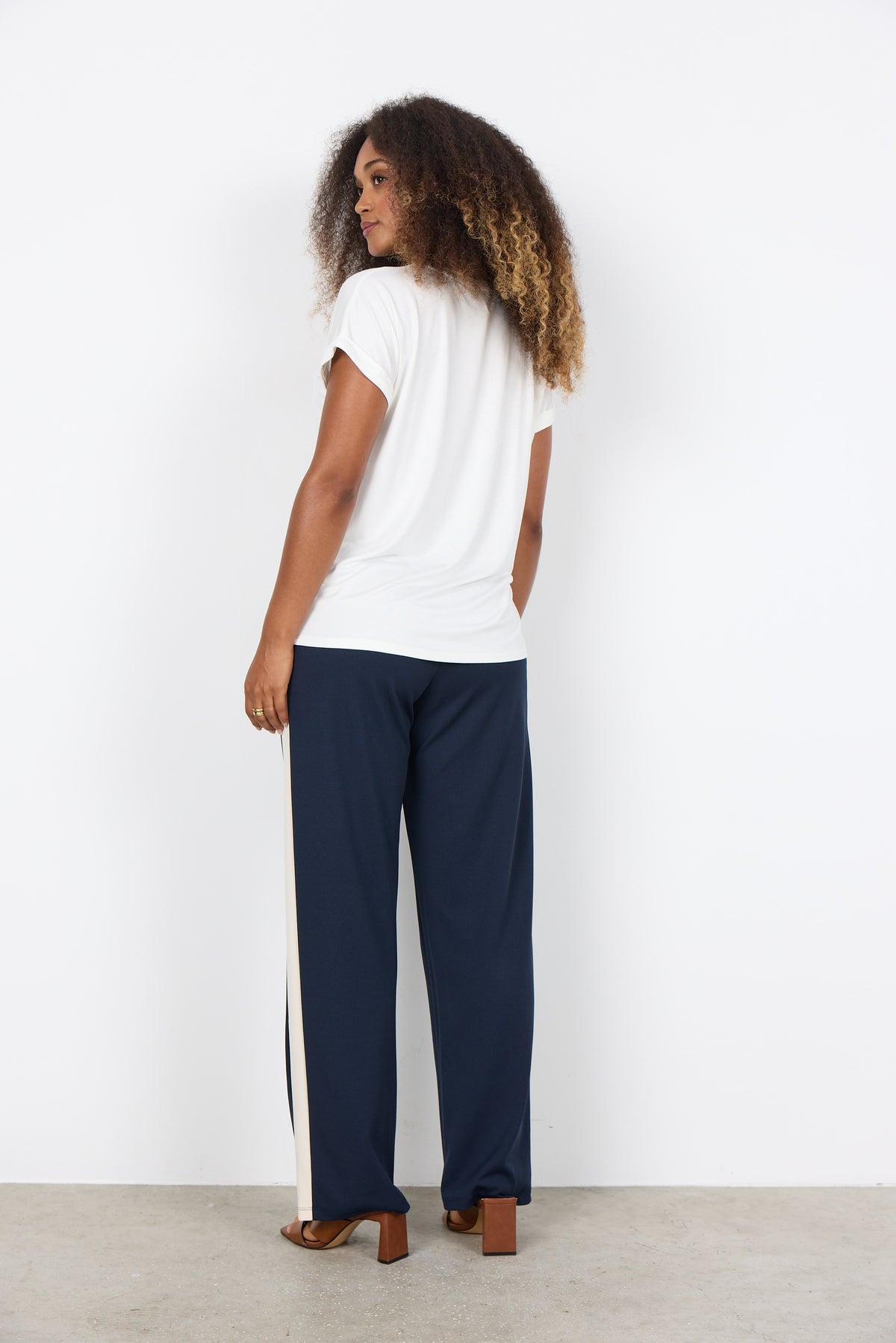 SoyaConcept Marica 348 T-shirt Lyseblå