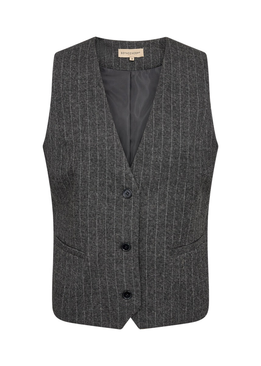 Soyaconcept Victoria 1 Vest Grå