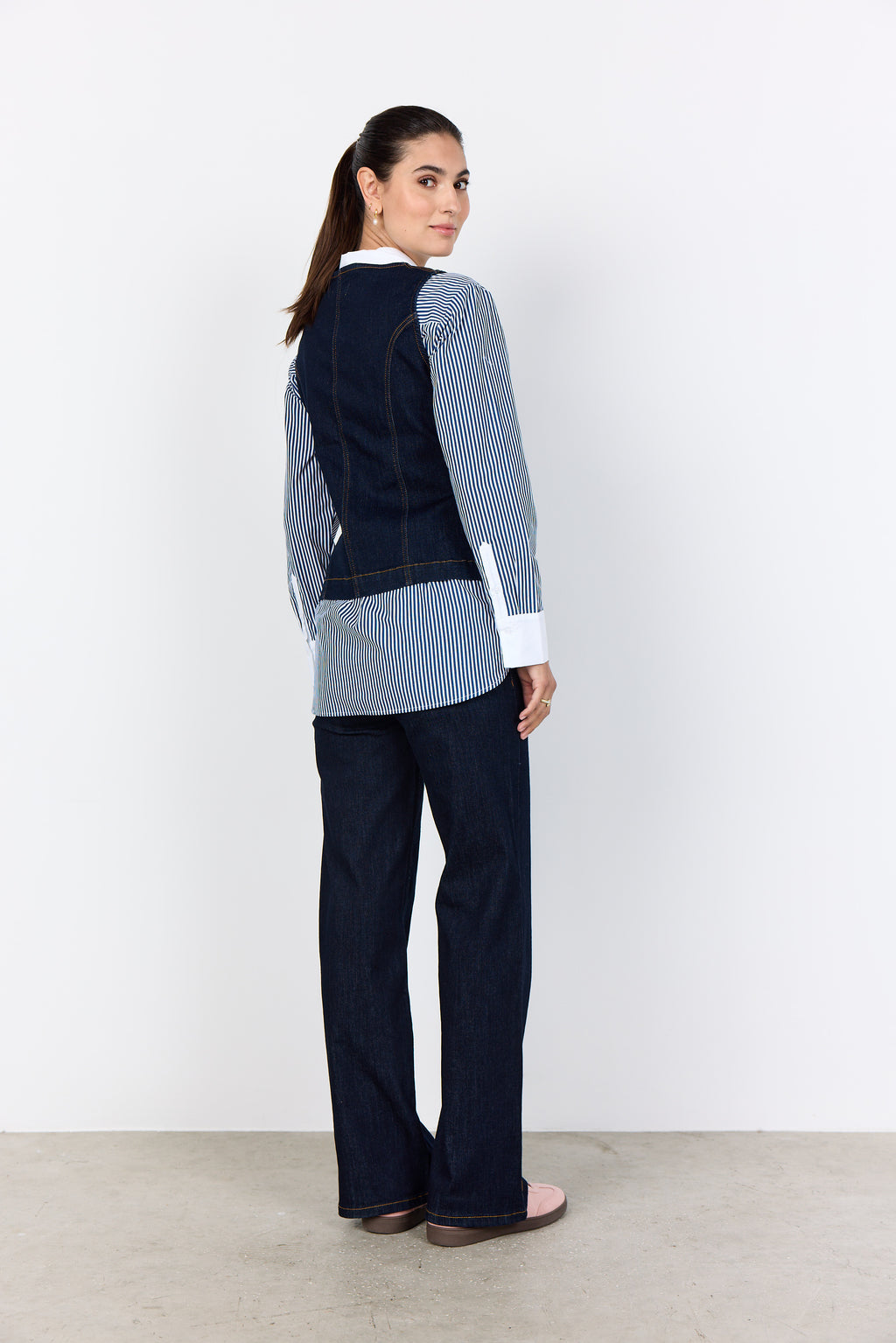 SoyaConcept Kimberly 42 Vest Navy Blå