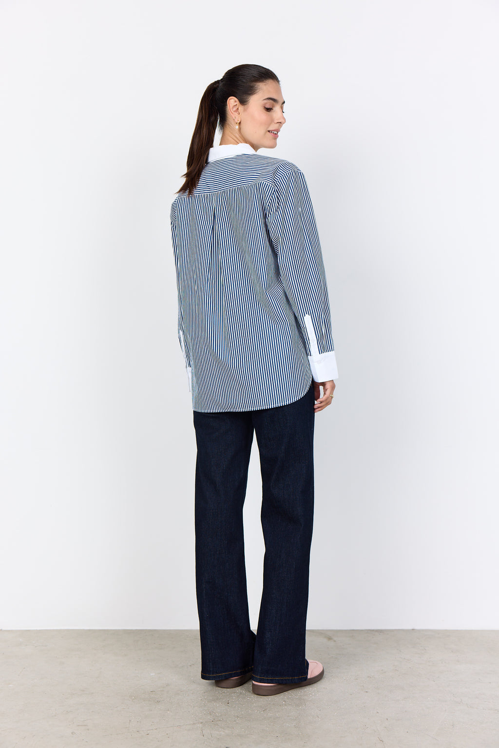 SoyaConcept Berlinda 2 Skjorte Navy Blå
