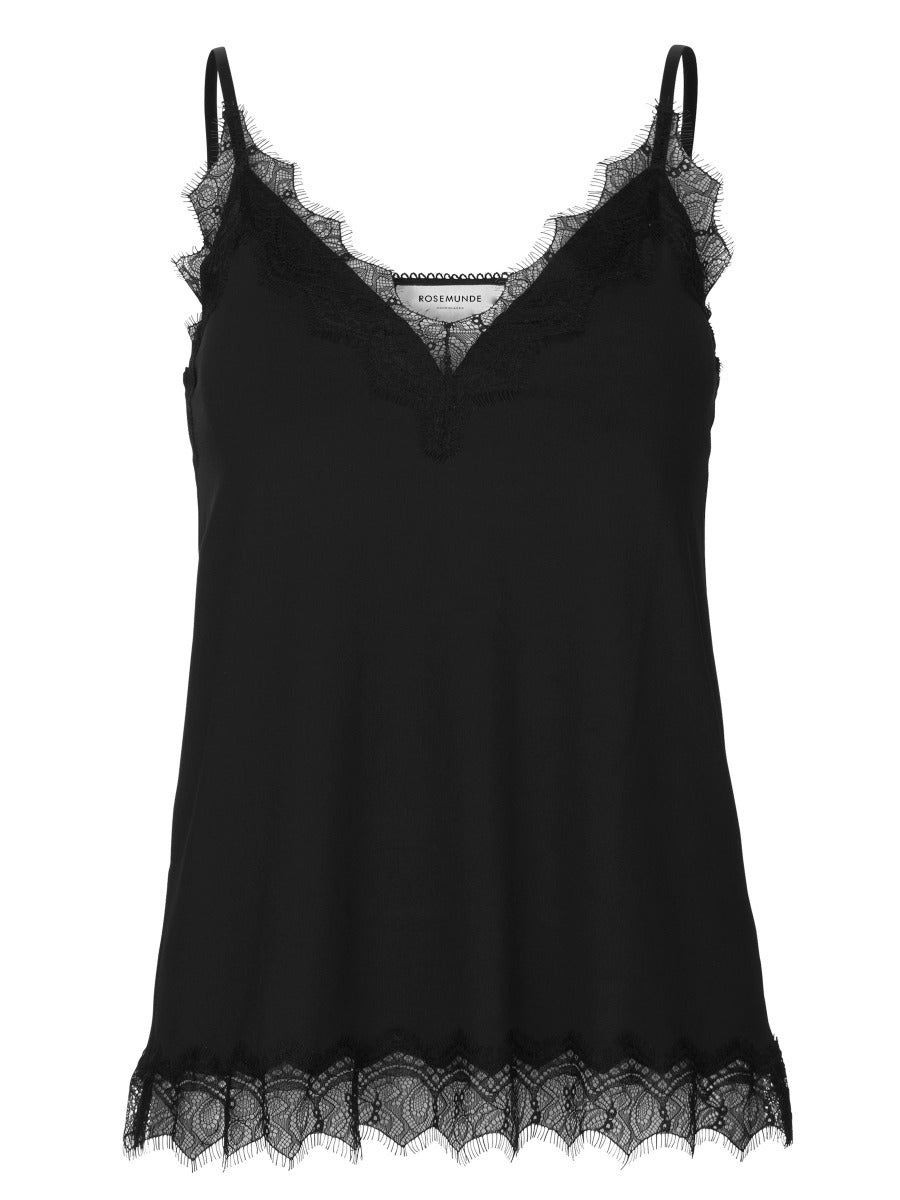 Rosemunde Cph Strap Top Sort