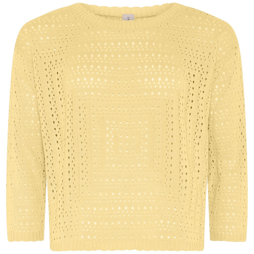 Skovhuus Bluse Langærmet Vanilla Gul