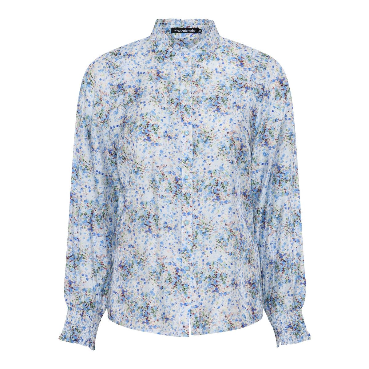 Soulmate Mystic 2 Bluse Lys Blå