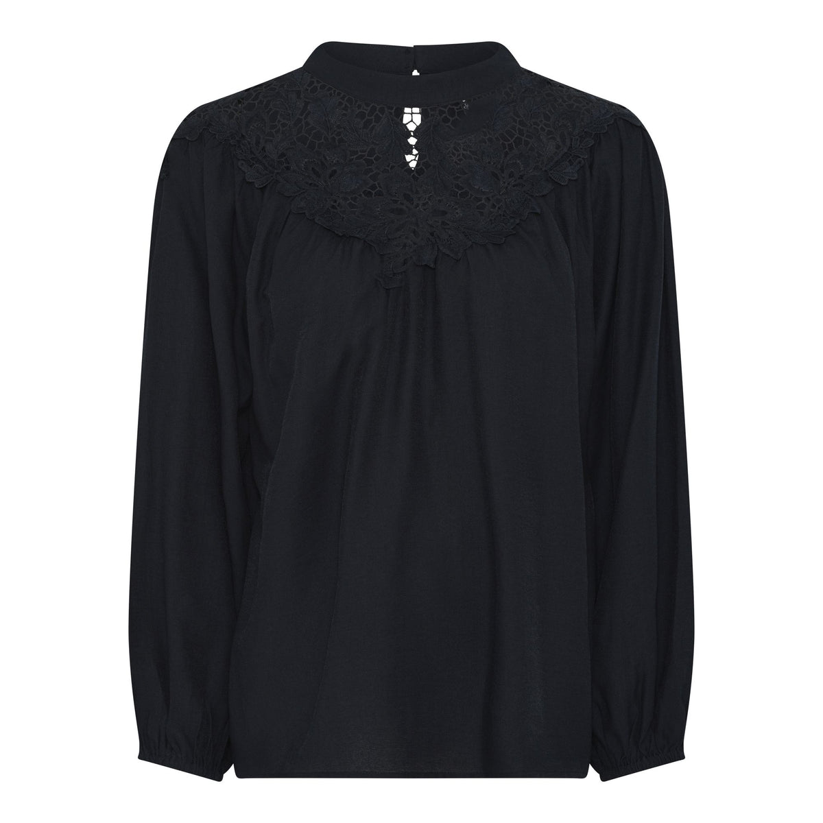 Soulmate Gudrun 2 Bluse Mørk Navy Blå