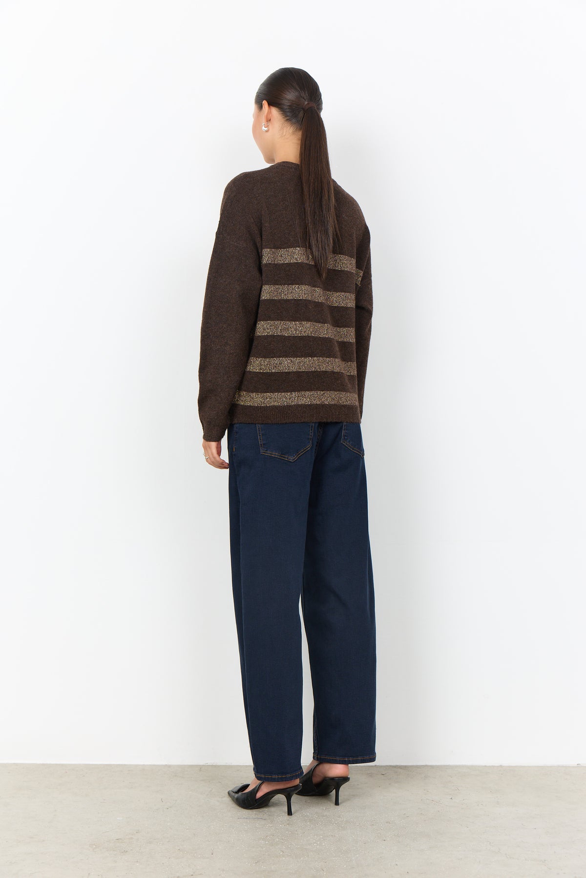 SoyaConcept Orlean 20 Pullover Mørk Blomme