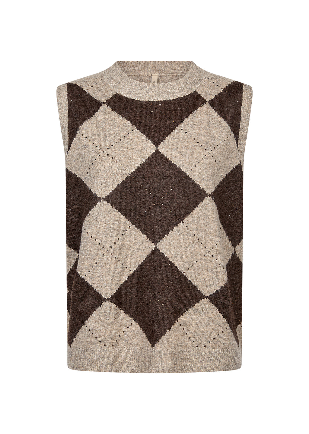 SoyaConcept Janti 1 Vest Mørk Blomme