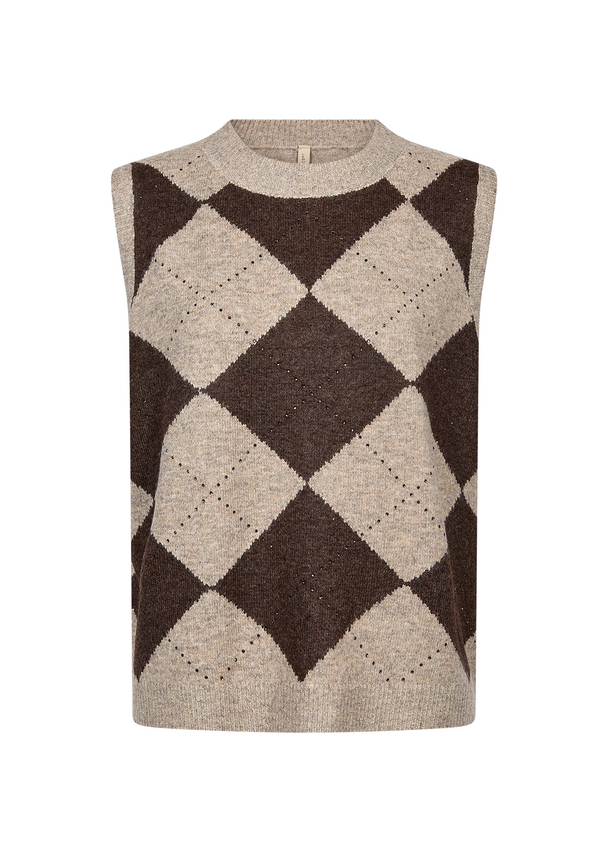 SoyaConcept Janti 1 Vest Mørk Blomme
