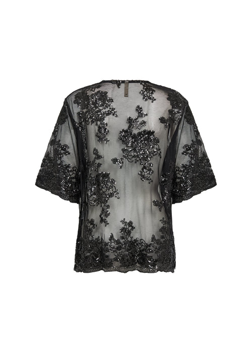 SoyaConcept Aube 4 T-shirt Sort