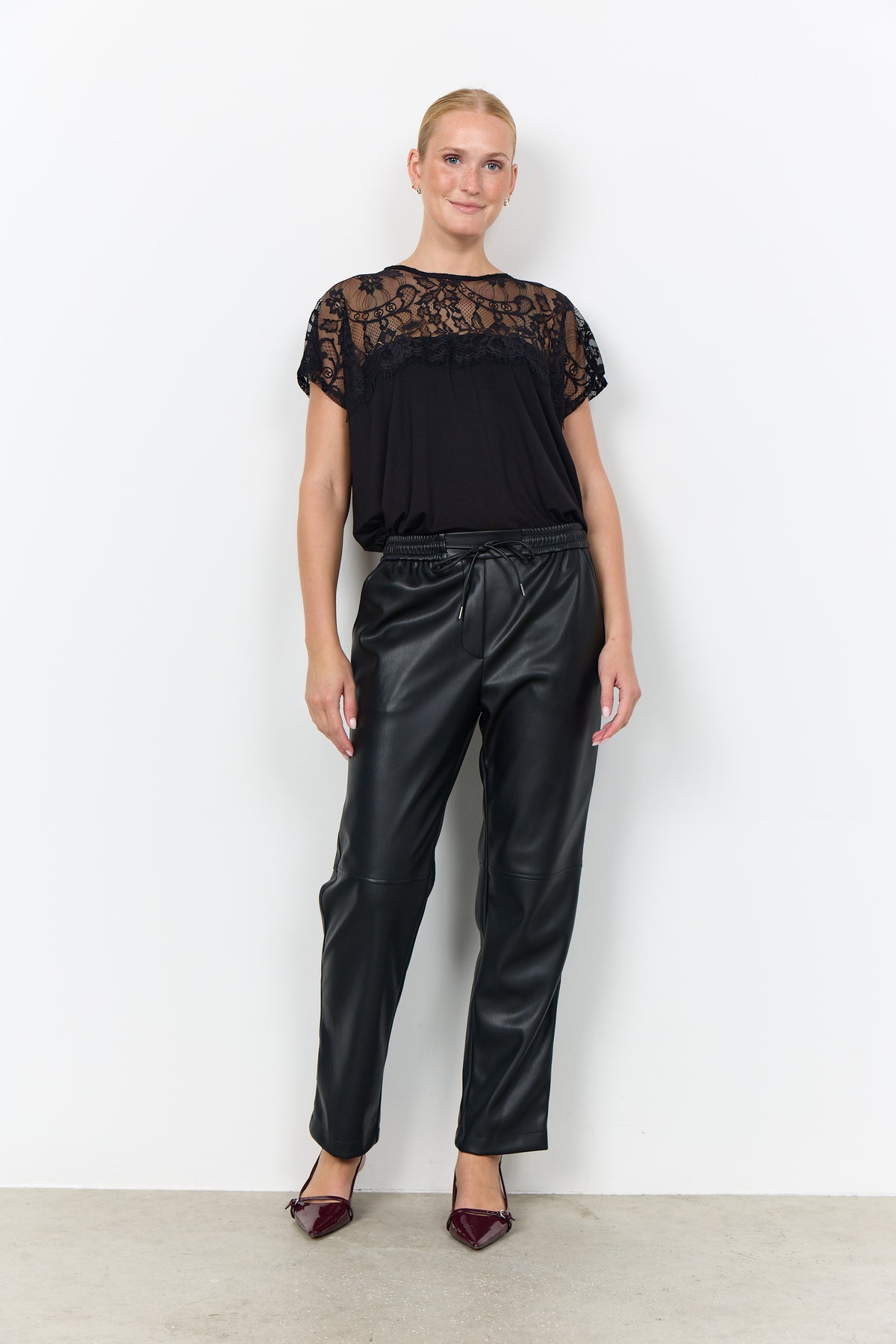 SoyaConcept Marica 371 Bluse Lace Sort