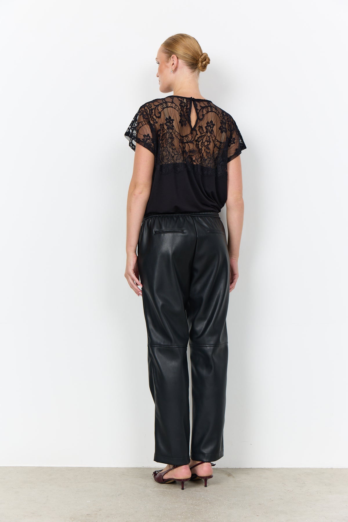 SoyaConcept Marica 371 Bluse Lace Sort