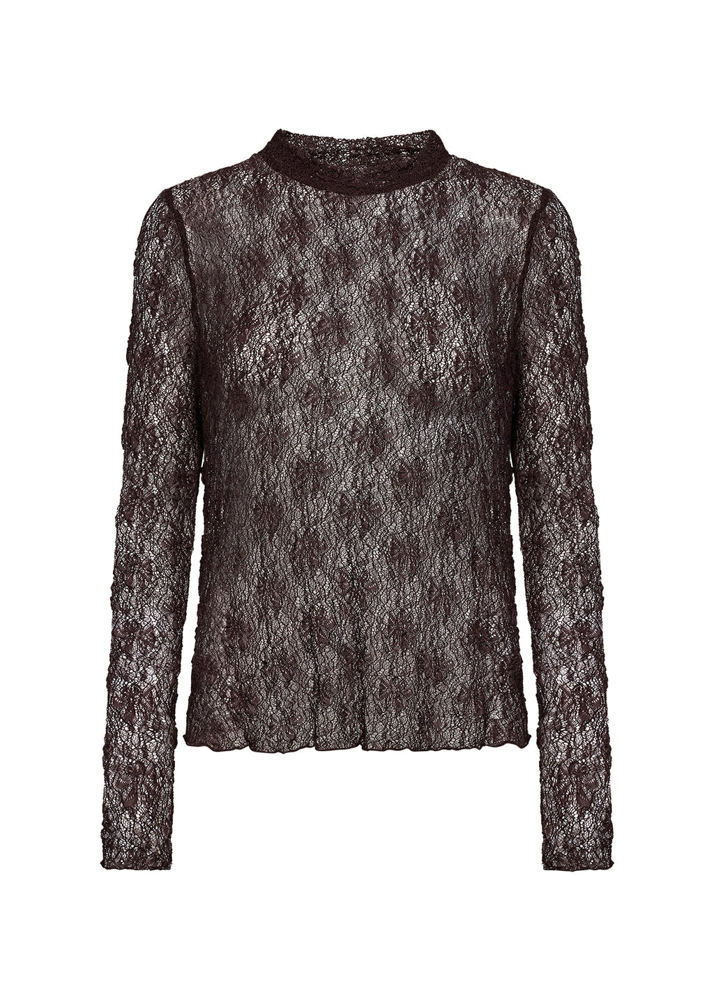 Soyaconcept  Jabina 1 Bluse Mesh Chocolate Brun