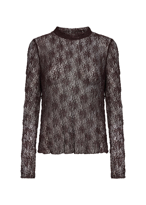 Soyaconcept  Jabina 1 Bluse Mesh Chocolate Brun