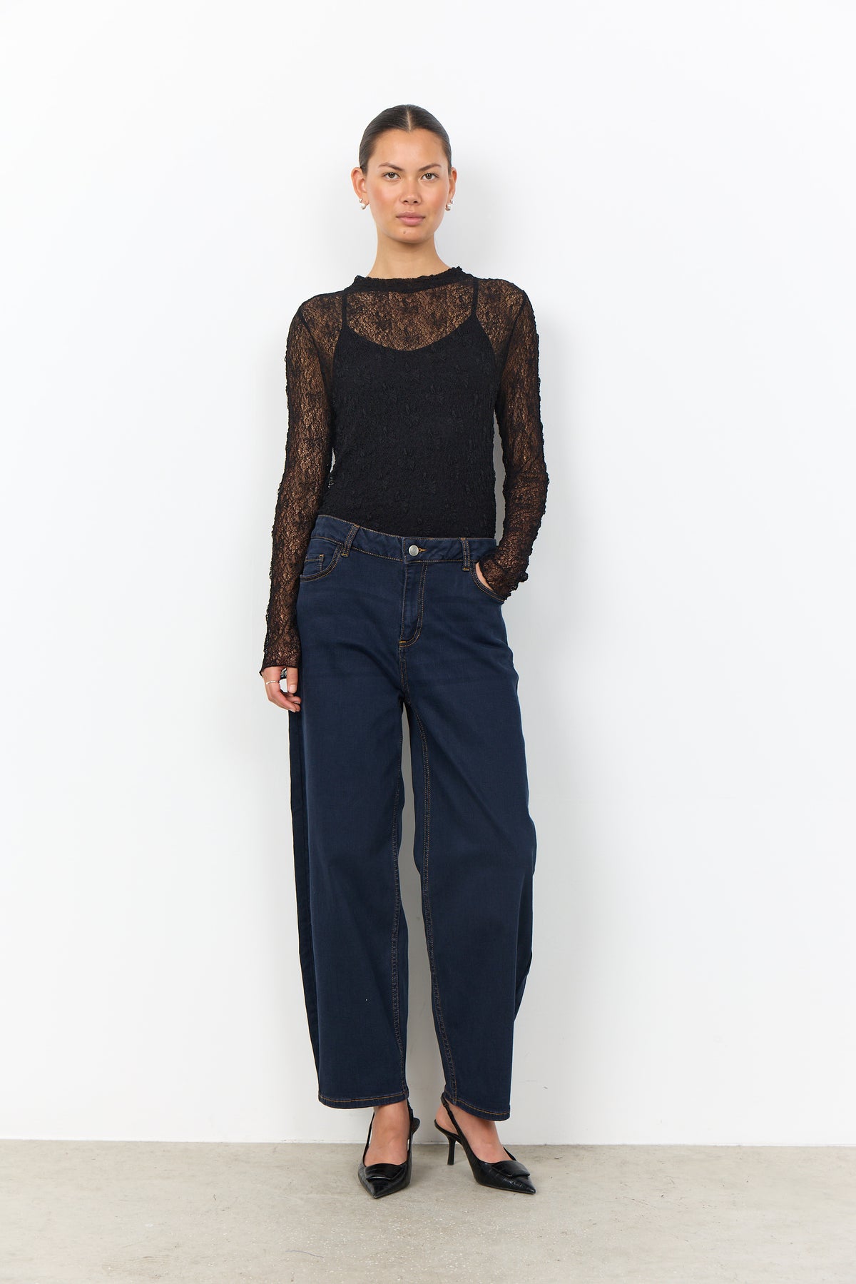 Soyaconcept  Jabina 1 Bluse Mesh Sort