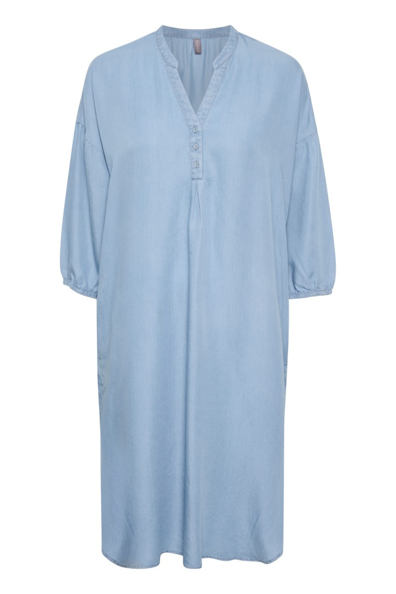 Culture Mindy Kaftan Kjole Lys Blå