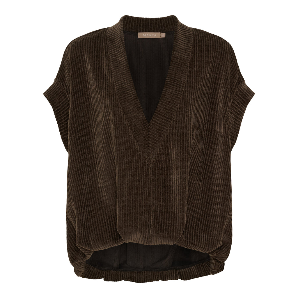 Marta Du Chateau Isla Vest Moro Brun