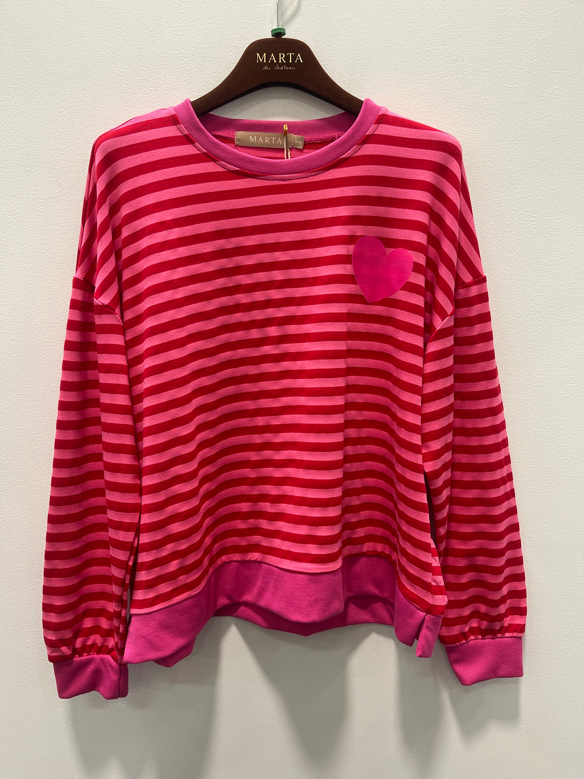 Marta Du Chateau Vilda T-shirt Langærmet Fuxia Pink