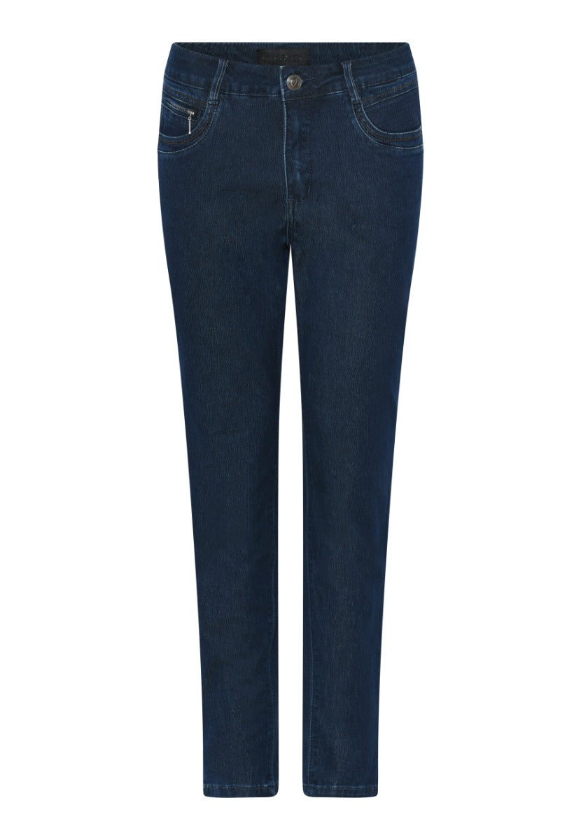 Cero Suzanne Stretch Jeans Dark Blå Denim