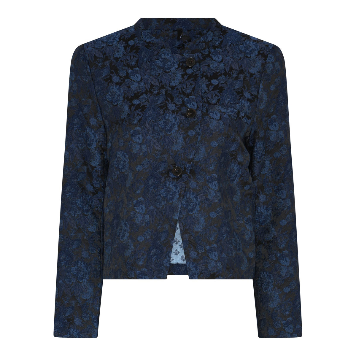 Soulmate Ville 1 Jakke Mørk Navy Blå