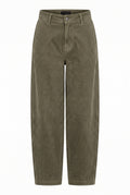 Cero Barrel Bukser Olive Grøn