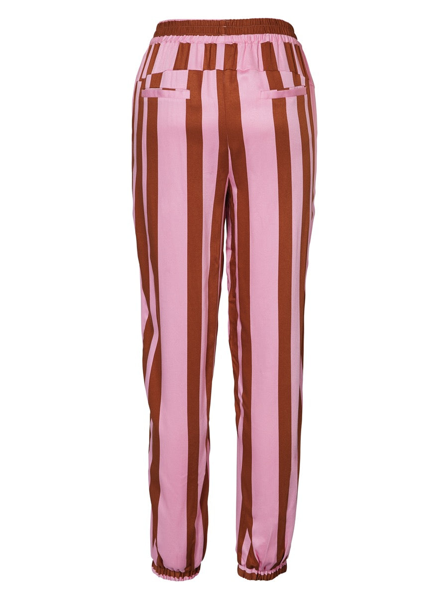 Nü Denmark Una Bukser Bæredygtig Pink Mist