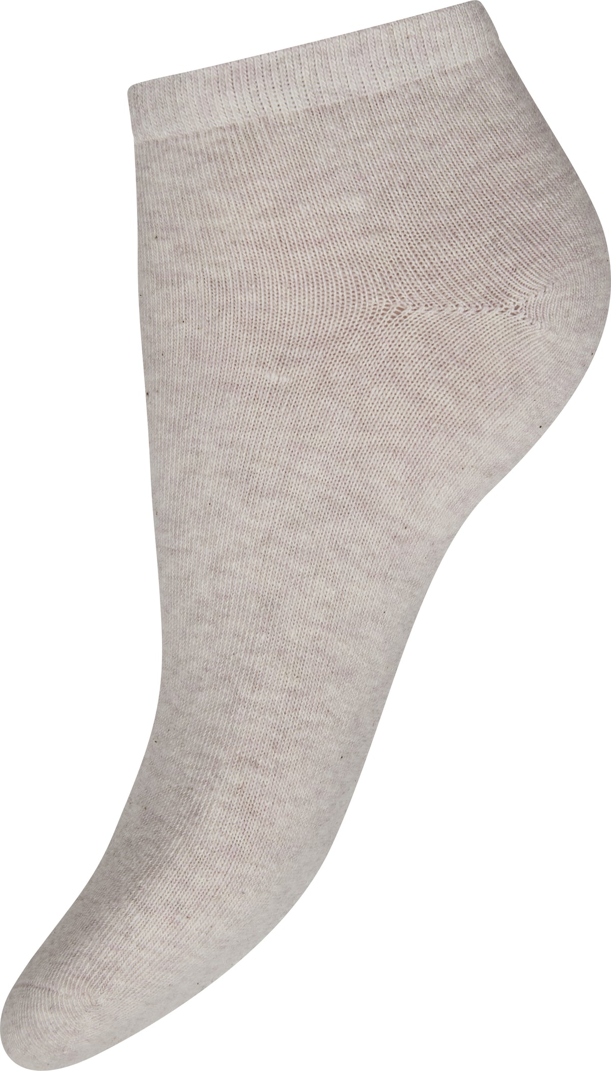 DECOY Sneaker Sokker Bamboo 5-Pack Creme Lysegrå Sand Lyserød Mørkegrå