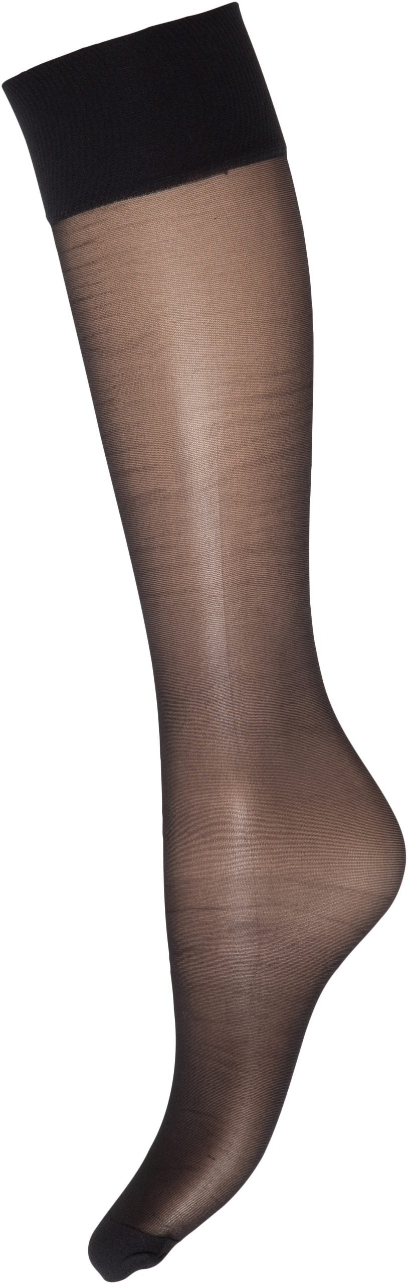 DECOY Kneehigh Silklook 2pk 20 Den Sort