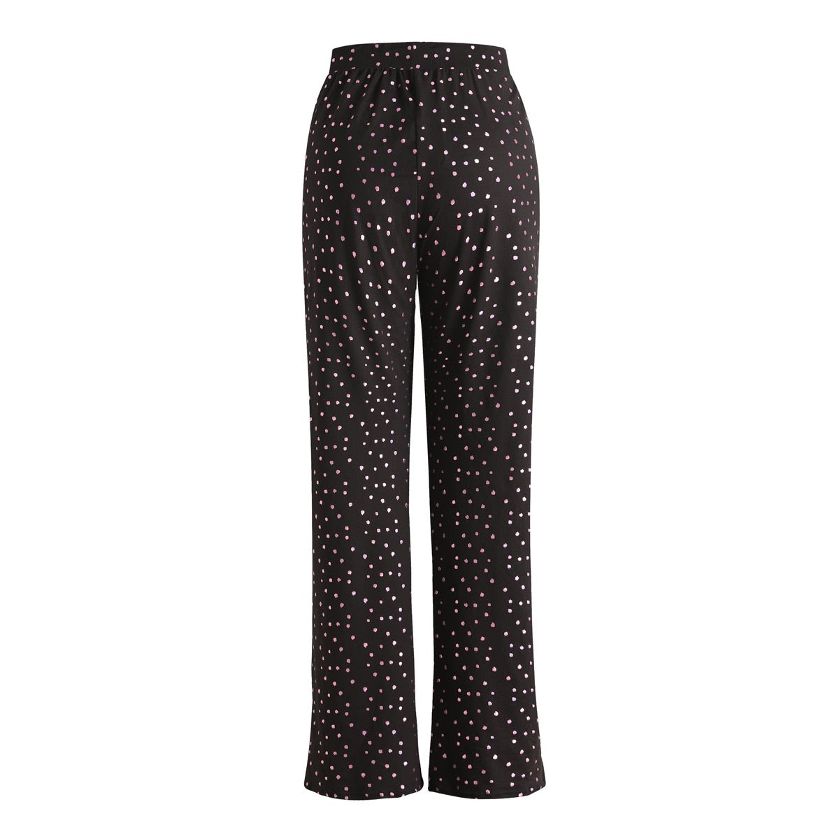 Liberte Alma Wide Bukser Sort Pink