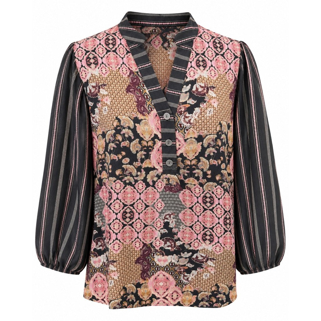 2 Biz Alicia Bluse Rosa