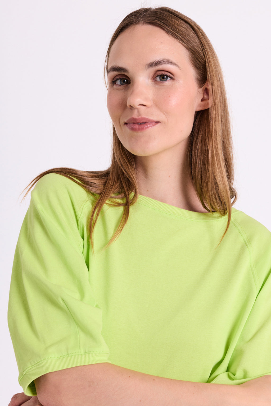 Freequent Comte T-shirt Sharp Grøn