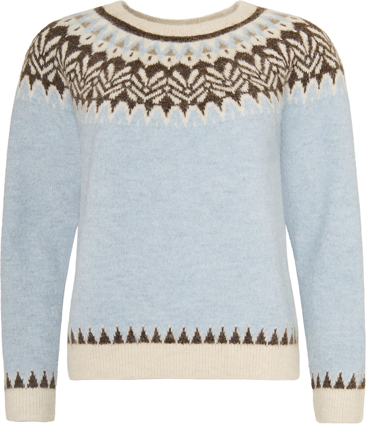 Ofelia Grace Pullover Brun Blå
