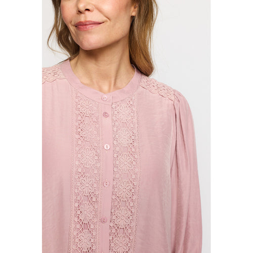 2 Biz Karoline Skjorte Rosa