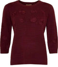 Ofelia Nori Pullover Bordeaux